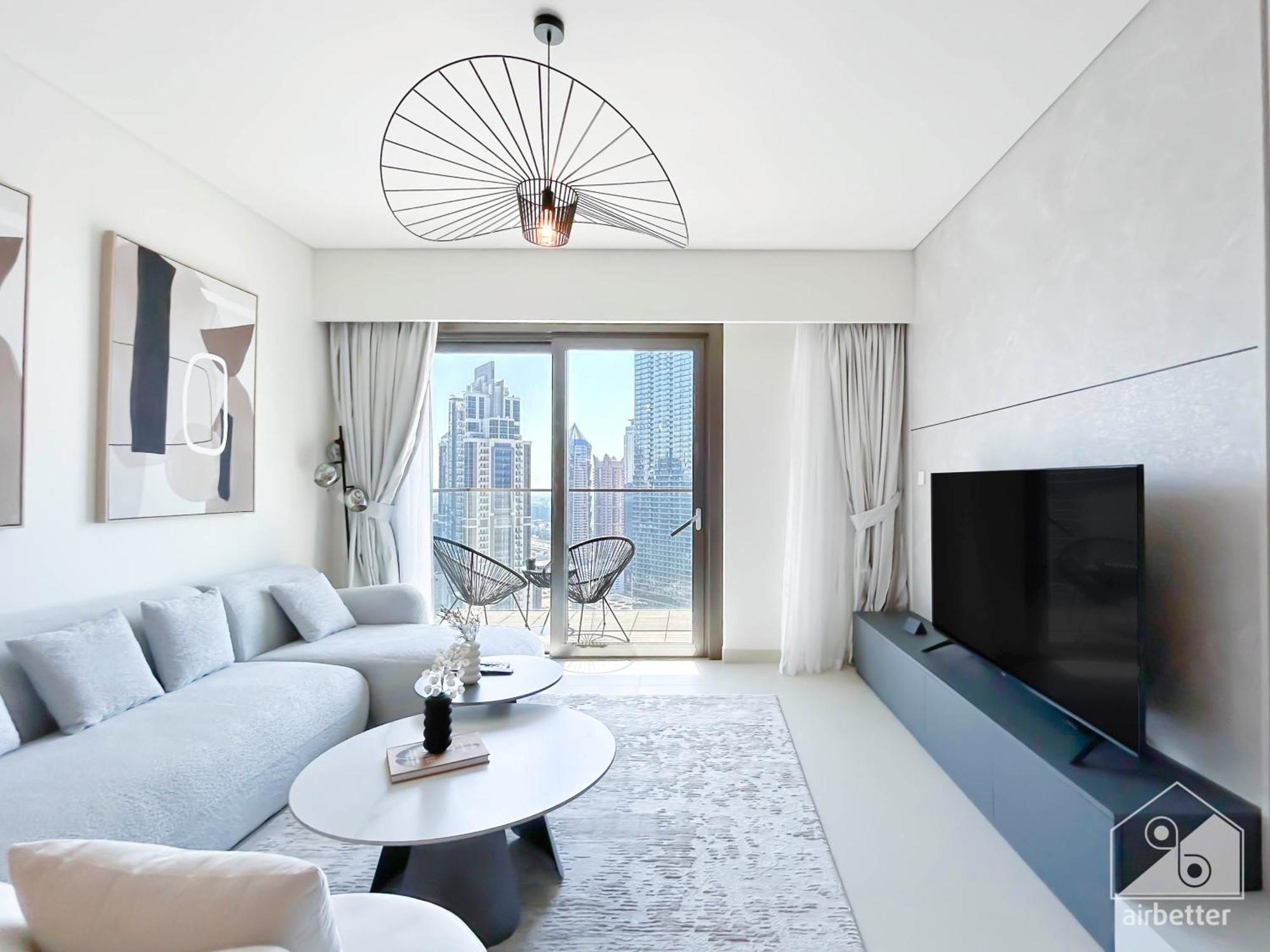 Apartment Luxury Burj Crown Downtown Balcony & View